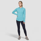Women's Sun Hoodie - UPF 50+ Midweight Hooded UV Protection Top