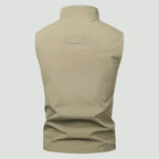 Lightweight Multi-Pocket Outdoor Gilet – Quick-Dry Layer for Active Use