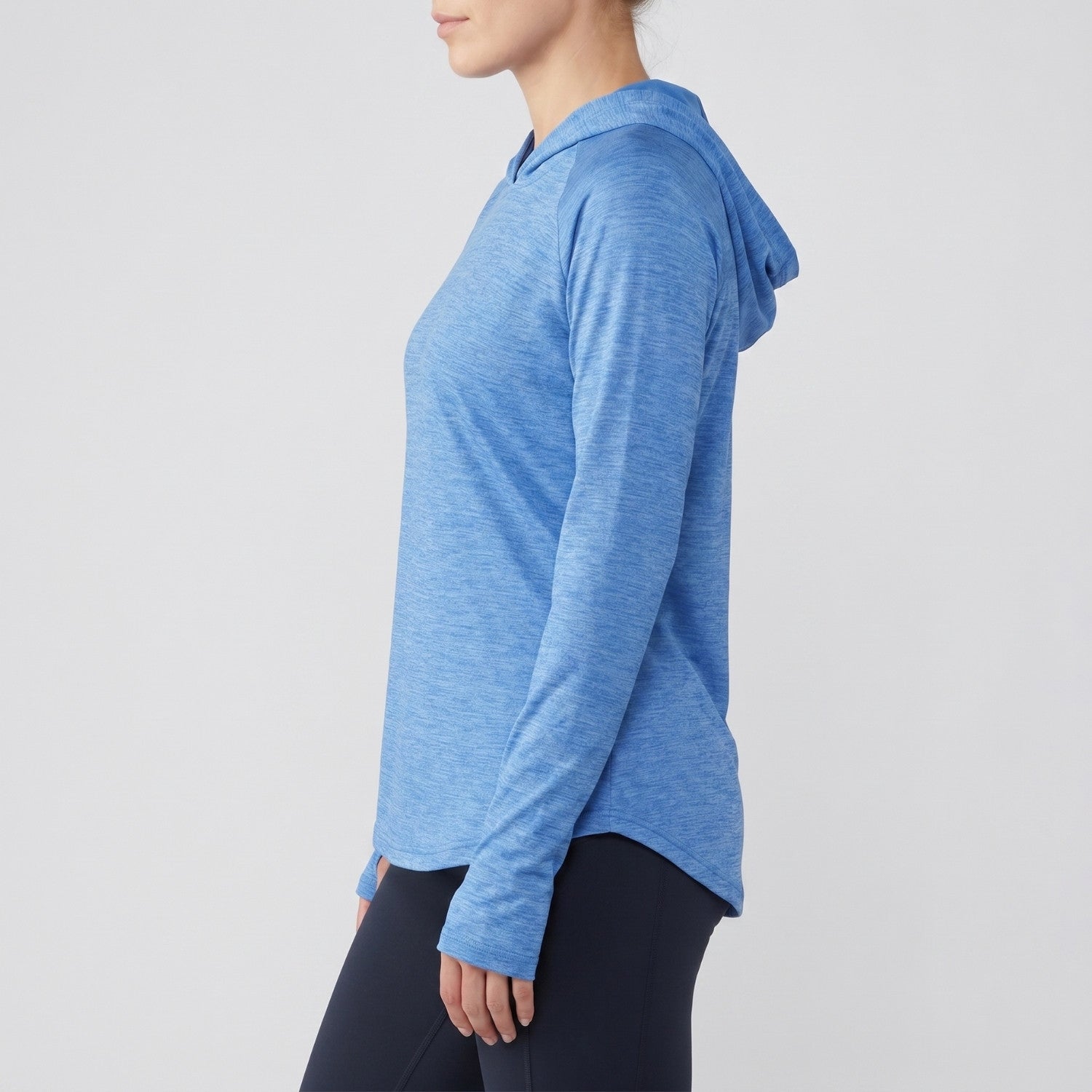 Women's Sun Hoodie - Midweight UPF 50+ Hooded UV Protection Top