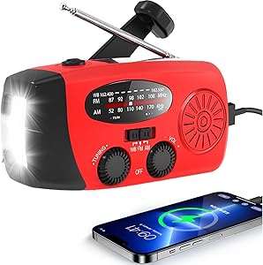 Emergency Radio | Multi-Function Device for Preparedness & Outdoor Use