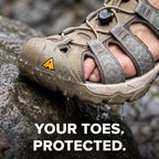 Men's Walking Sandals - Closed Toe - Outdoor Hiking & Water Sandals