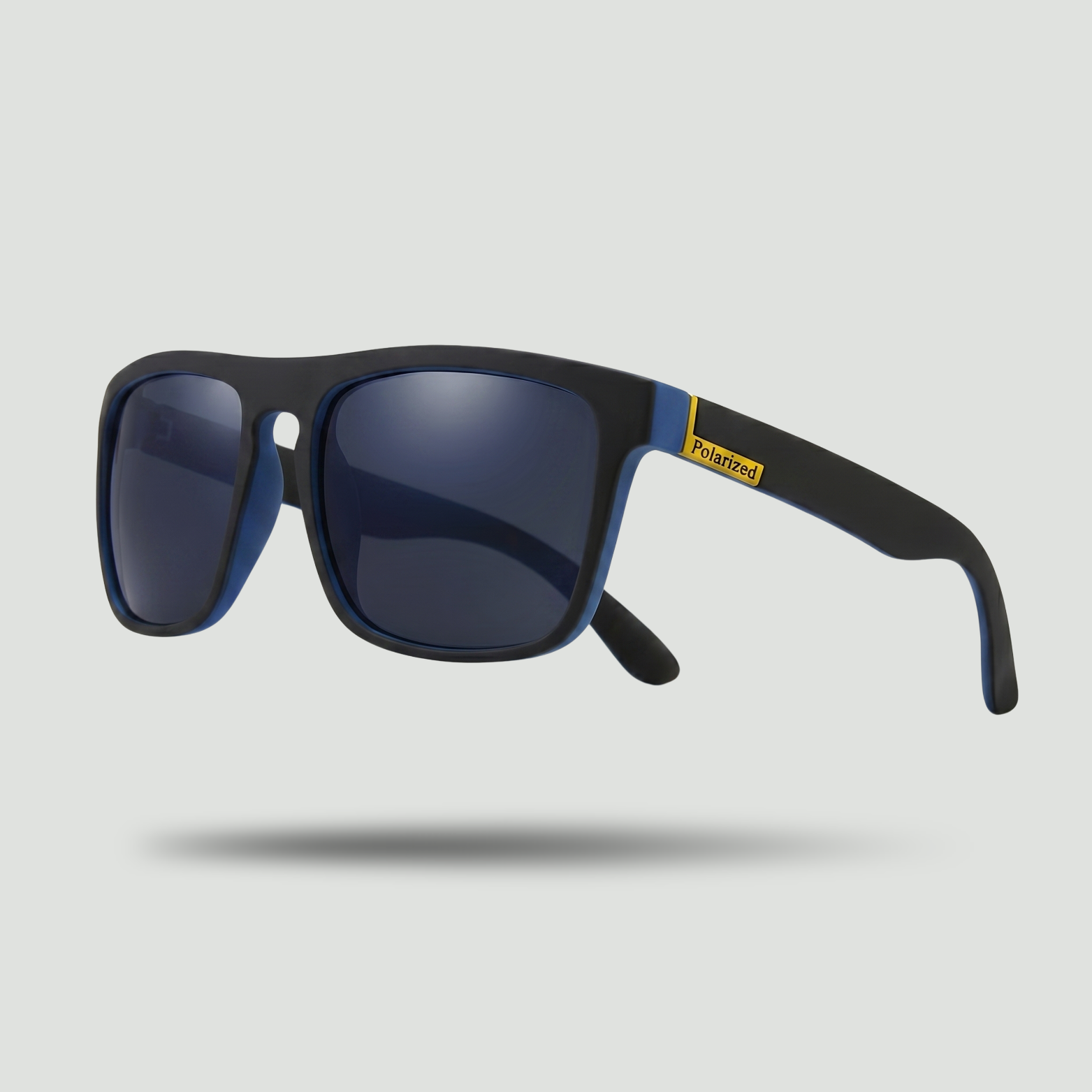 Men's Polarised Sports Sunglasses – Full-Rim Square Frame