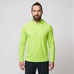 Men's UPF 50+ Sun Hoodie – Lightweight Quick-Dry Hiking & Fishing UV Top with Thumb Loops