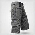 Men's Outdoor Cargo Shorts - 10 Pocket Cotton - Hiking & Fishing Shorts