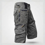 Men's Outdoor Cargo Shorts - 10 Pocket Cotton - Hiking & Fishing Shorts