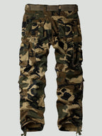 Men’s Camouflage Cargo Trousers – Multi-Pocket Outdoor Utility Design