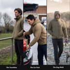 Worn at the touchline, the car park and the dog walk