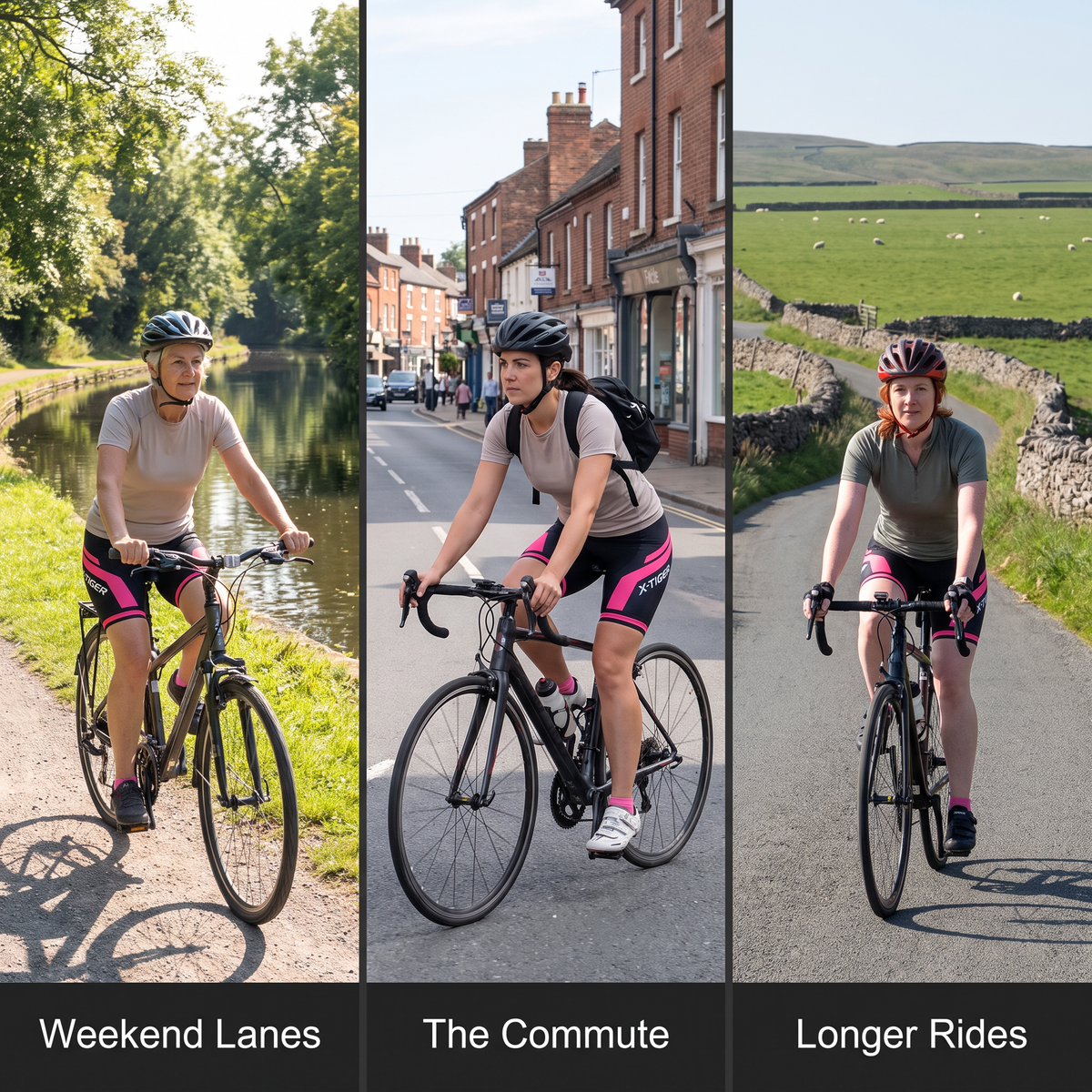 Women's Cycling Shorts on weekend lanes, the commute and longer rides in Britain
