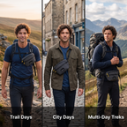 Tactical Waist Pack - Clip-On Hip Bag - Military-Style Outdoor Bag
