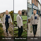 The fleece jacket worn on a hill track, at a farm gate and on a high street