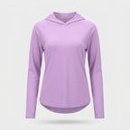 Women's Sun Hoodie - UPF 50+ Lightweight Hooded UV Protection Top