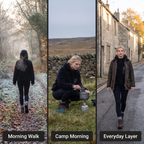 Fleece Hoodie - Lifestyle Model Female - Terrabound Outdoor