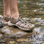 Men's Walking Sandals - Closed Toe - Outdoor Hiking & Water Sandals