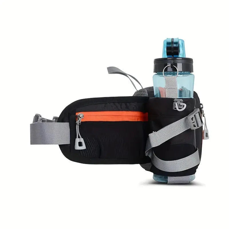 Hiking Waist Bag | Compact Carry with Bottle Holder