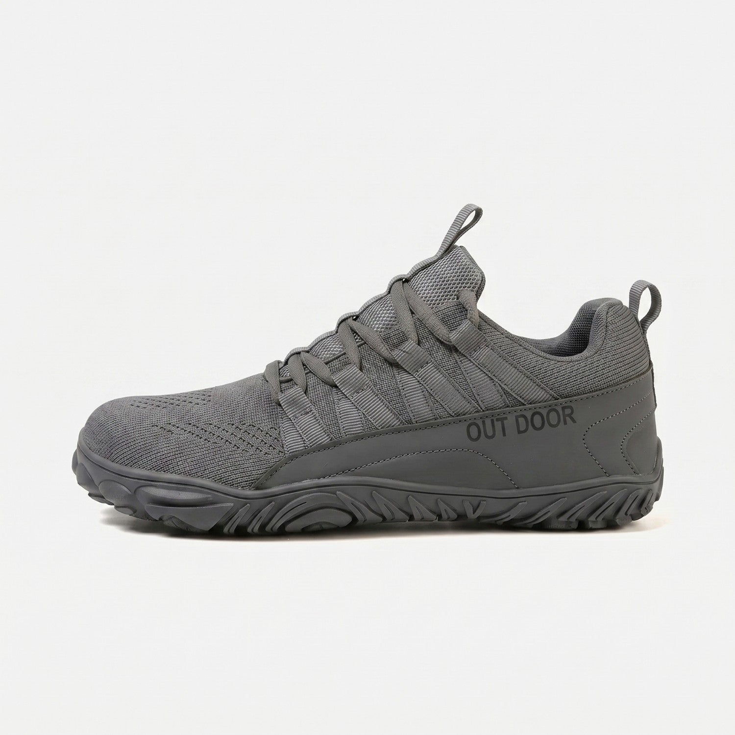 Wide-Fit Barefoot Walking Shoes – Breathable Design with Grip Outsole