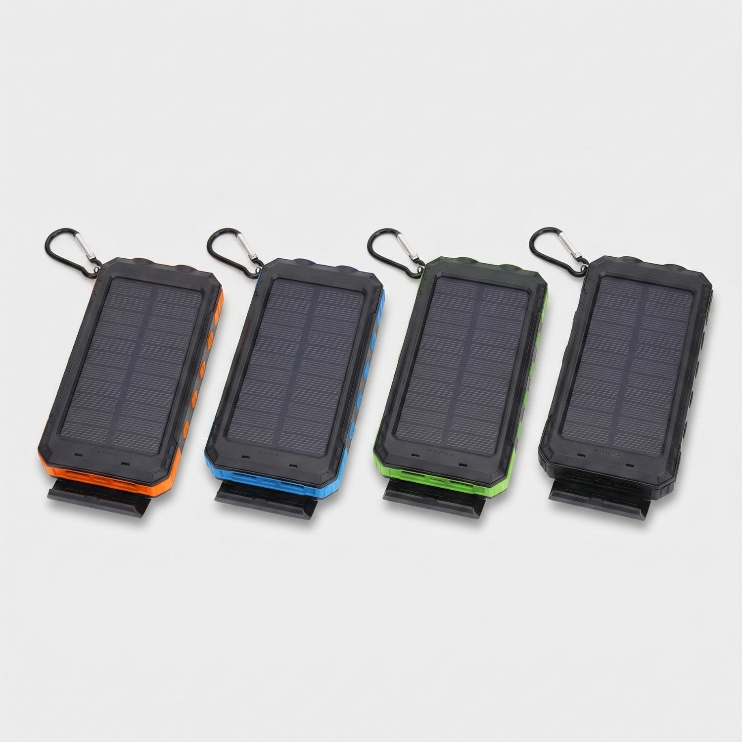 Solar Power Bank 20000mAh - Portable Solar Charger for Hiking & Camping