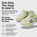 Men's Slip-On Clogs - Lightweight EVA Foam - Garden & Outdoor Shoes