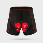 Men's Padded Cycling Undershorts - 5D Gel Pad Support - Breathable Cycling Underwear