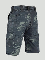 Men's Cargo Shorts - Ripstop Zip Pocket - Long Shorts, Hiking Shorts