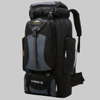 70L Hiking Rucksack - Large Capacity Trekking Backpack with Adjustable Straps for Camping and Multi-Day Hiking