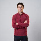 Men’s Quarter-Zip Fleece Pullover – Lightweight Outdoor Fleece Jumper for Hiking & Camping