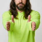 Men's UPF 50+ Sun Hoodie – Lightweight Quick-Dry Hiking & Fishing UV Top with Thumb Loops