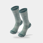 Merino wool walking socks in Sage Green, pair