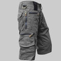 Men’s Outdoor Cargo Shorts – Zipped Pockets for Hiking and Fishing