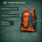 Lightweight 30L Hiking Backpack – Water-Resistant Daypack for Outdoor Use