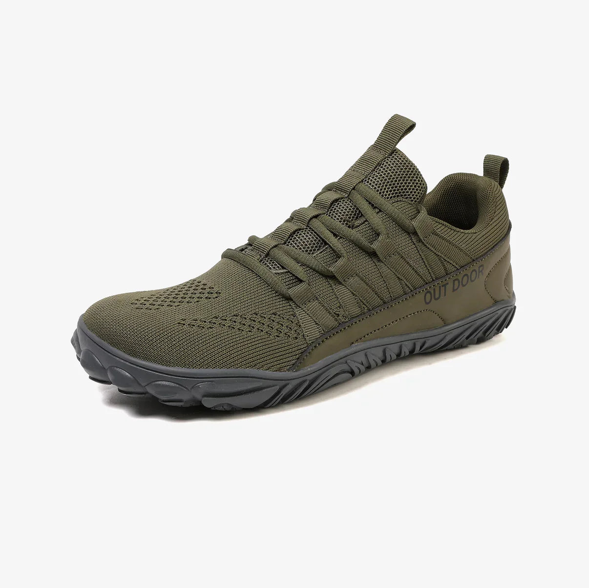 Wide-Fit Barefoot Walking Shoes – Breathable Design with Grip Outsole