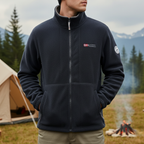 Lightweight Thermal Fleece Jacket – Breathable Mid-Layer for Outdoor Activities