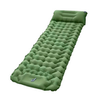 Camping Sleeping Mat - Built-In Foot Pump - Inflatable Mat with Pillow