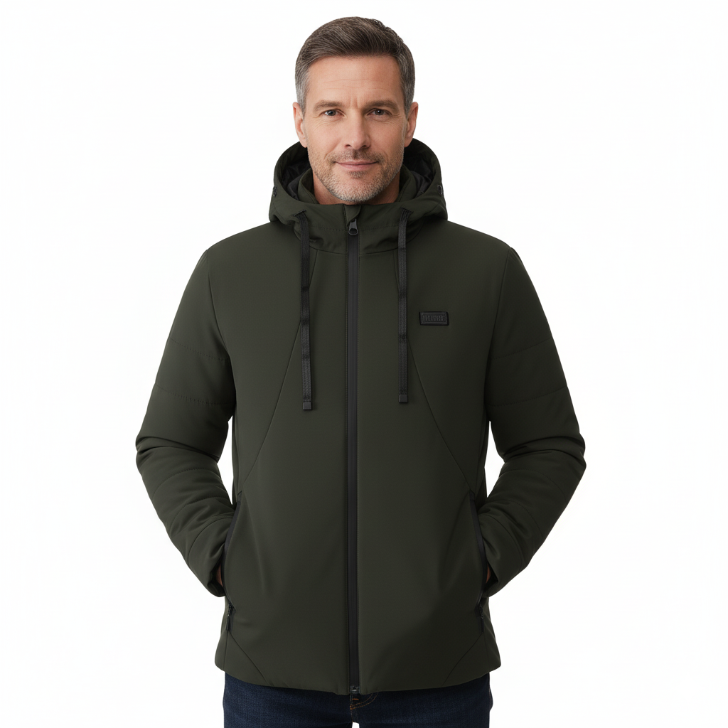 Waterproof Jacket Men | Lightweight Hooded Layer for Daily Use