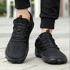 Wide-Fit Barefoot Walking Shoes – Breathable Design with Grip Outsole