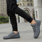 Wide-Fit Barefoot Walking Shoes – Breathable Design with Grip Outsole