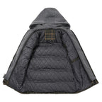 Men's Gilet - Tartan Check - Hooded Insulated Body Warmer