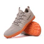Wide-Fit Barefoot Walking Shoes – Breathable Design with Grip Outsole