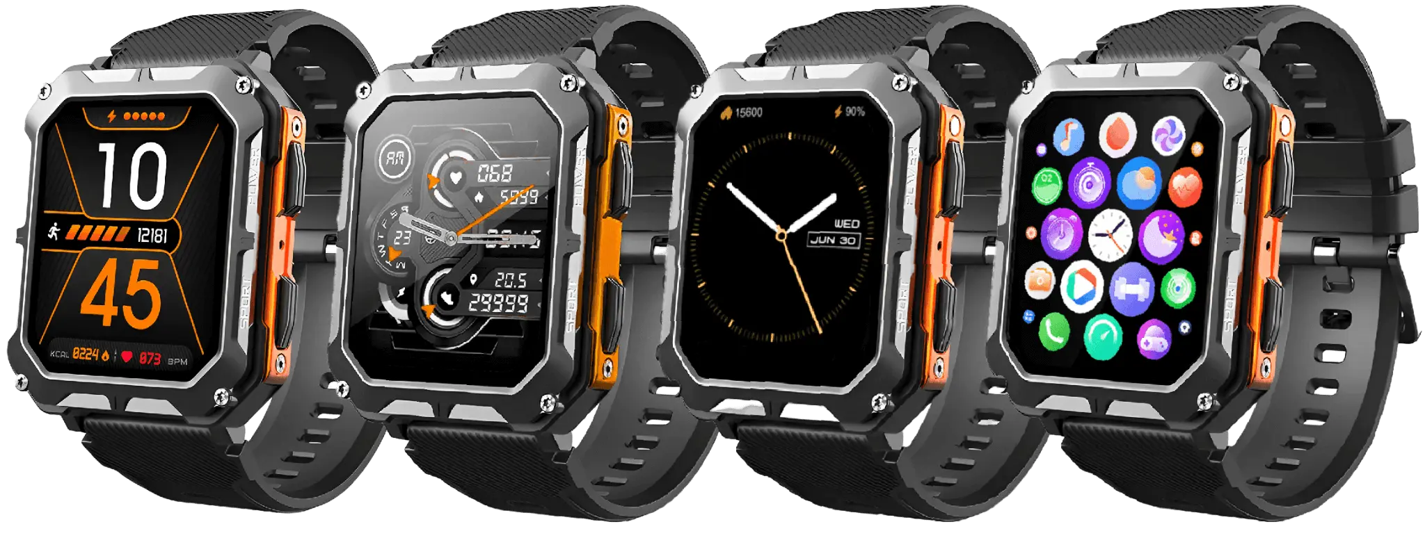 Rugged Smartwatch | Durable Design for Outdoor & Daily Use