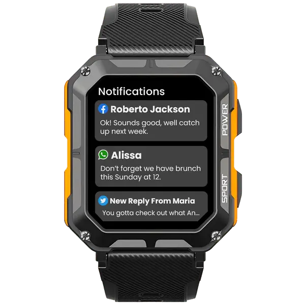 Rugged Smartwatch | Durable Design for Outdoor & Daily Use