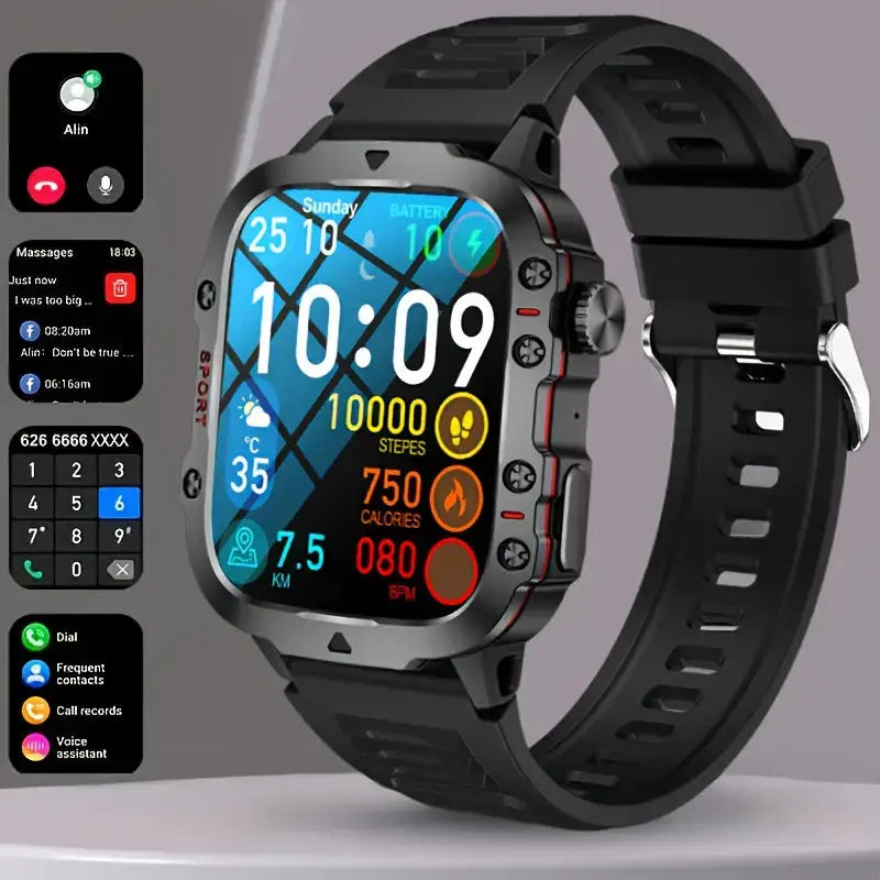 Outdoor Smartwatch | IB68 Waterproof Design for Daily Training & Outdoor Use