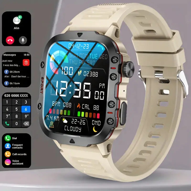 Outdoor Smartwatch | IB68 Waterproof Design for Daily Training & Outdoor Use