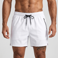 Men's swim shorts in White - front