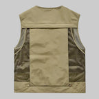 Breathable Outdoor Utility Vest with Multiple Pockets – Lightweight Mesh Design