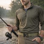 Tactical Belt - Adjustable Quick Release Webbing Belt for Hiking, Hunting and Outdoor Use