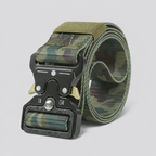 Tactical Belt - Adjustable Quick Release Webbing Belt for Hiking, Hunting and Outdoor Use