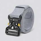 Tactical Belt - Adjustable Quick Release Webbing Belt for Hiking, Hunting and Outdoor Use