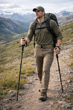 Lightweight Trekking Poles – Adjustable Aluminium Outdoor Support