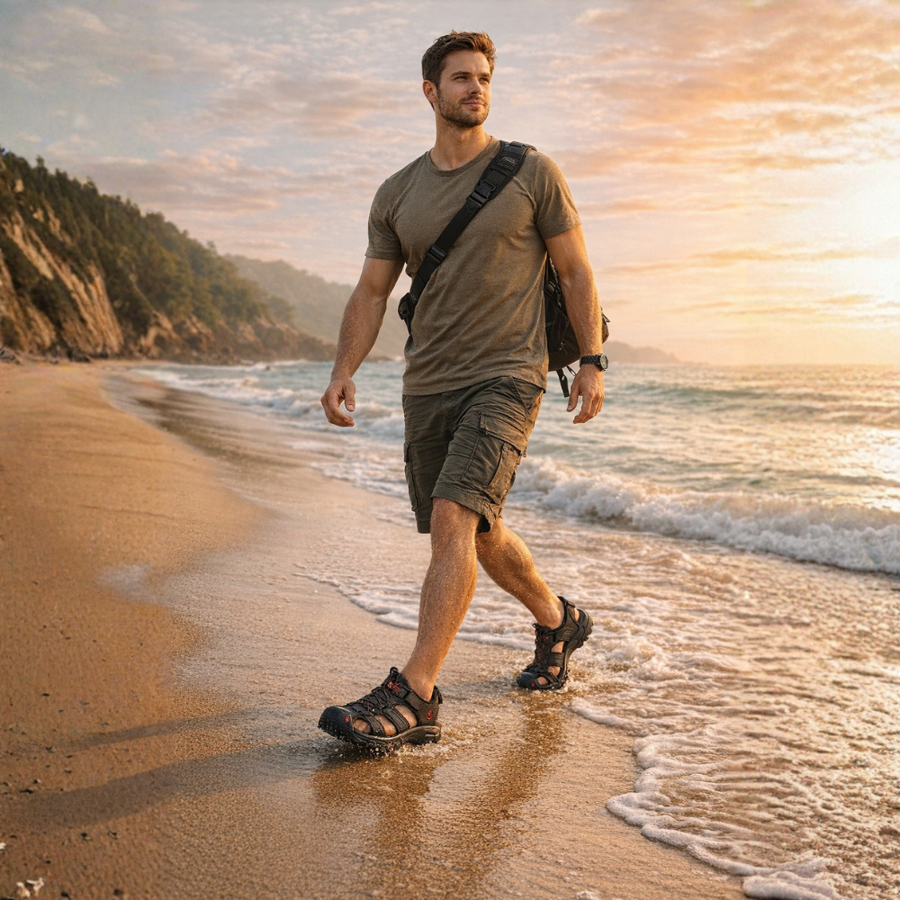 Hiking Sandals - Quick-Dry Lightweight - Outdoor Walking & Trail Sandals