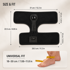 Night Splint - Adjustable Dial Foot Brace for Overnight Wear, One Size