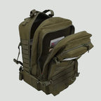 50L Tactical Rucksack - Water-Resistant Hiking and Hunting Backpack with MOLLE System